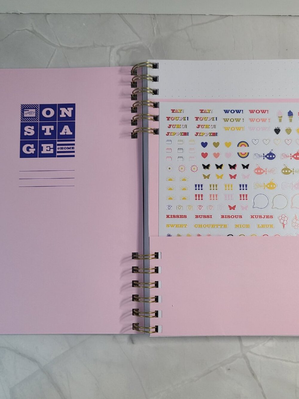 Stampin Up OnStage 2024 Swag Notebook & Pen Set - Picture 4 of 11